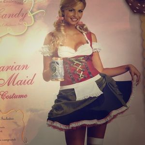 Bavarian German Beer Gigi l Costume XL Halloween